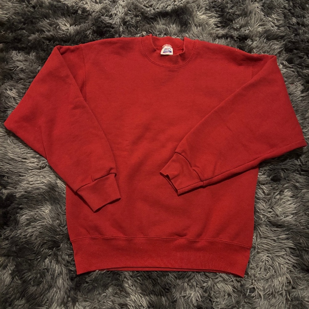 Red 90s Crewneck